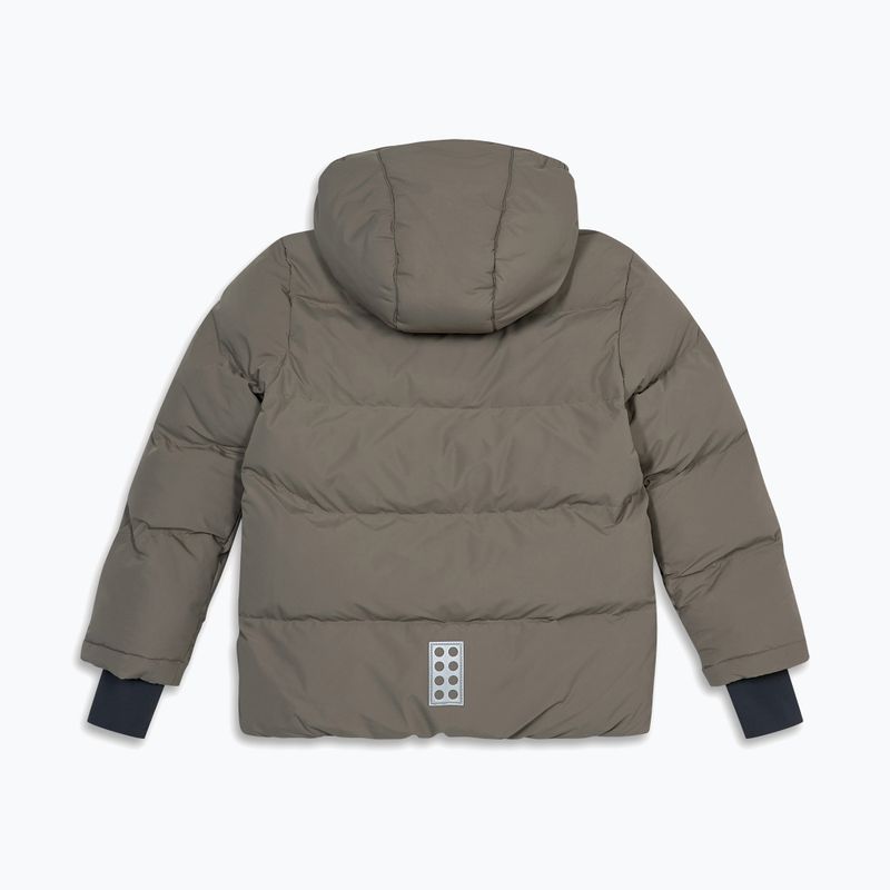 Children's insulated jacket Lego Lwjaz 711 light brown 2