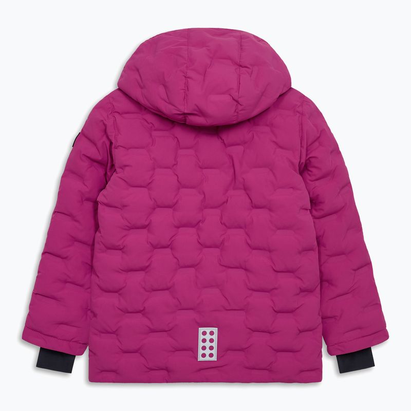 Children's ski jacket LEGO Lwjipe 706 fuchsia 2