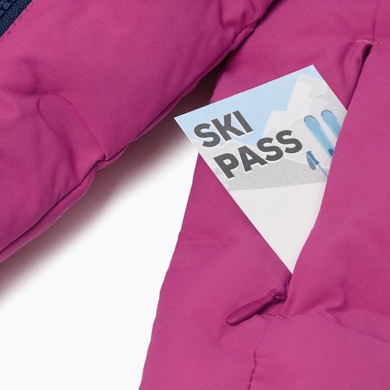 Children's ski jacket LEGO Lwjipe 706 fuchsia 4