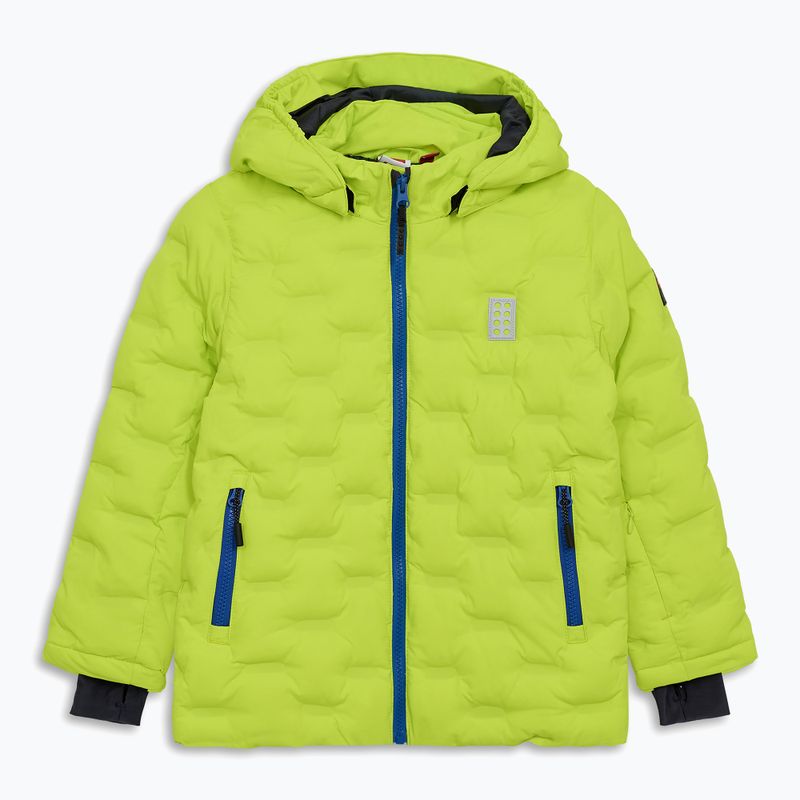 Children's ski jacket LEGO Lwjipe 706 lime green