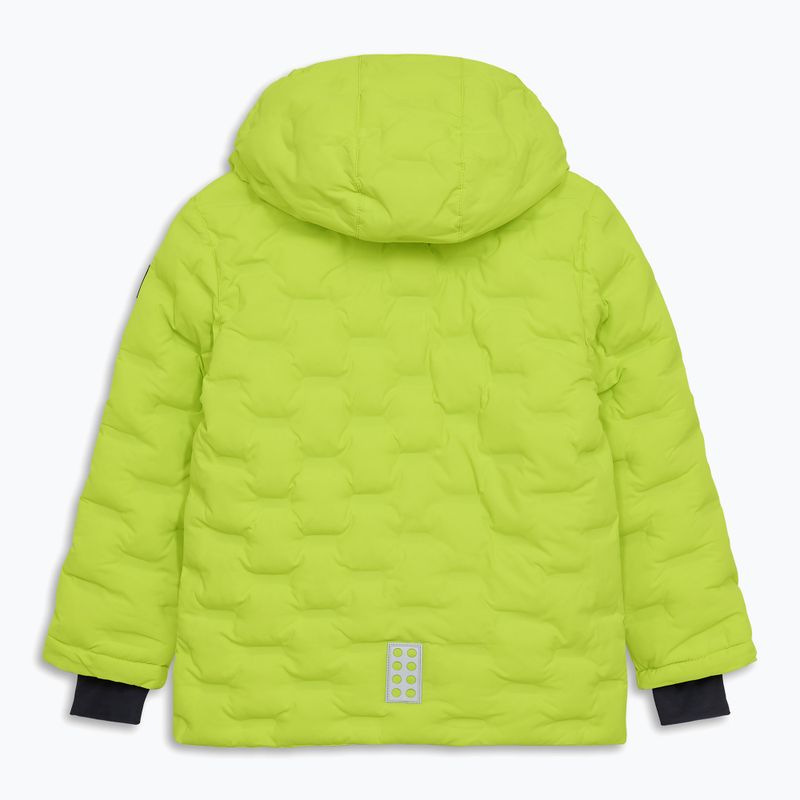 Children's ski jacket LEGO Lwjipe 706 lime green 2