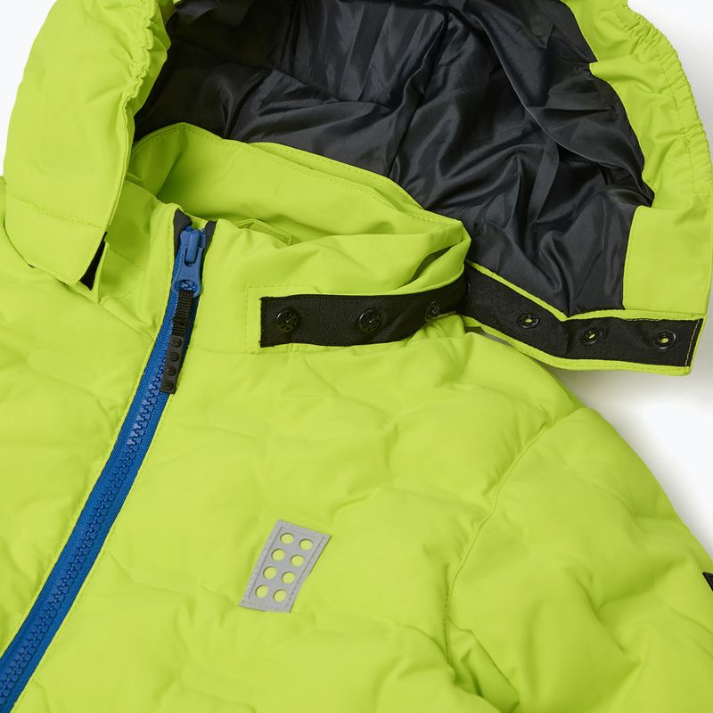 Children's ski jacket LEGO Lwjipe 706 lime green 3
