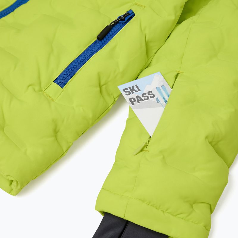 Children's ski jacket LEGO Lwjipe 706 lime green 4