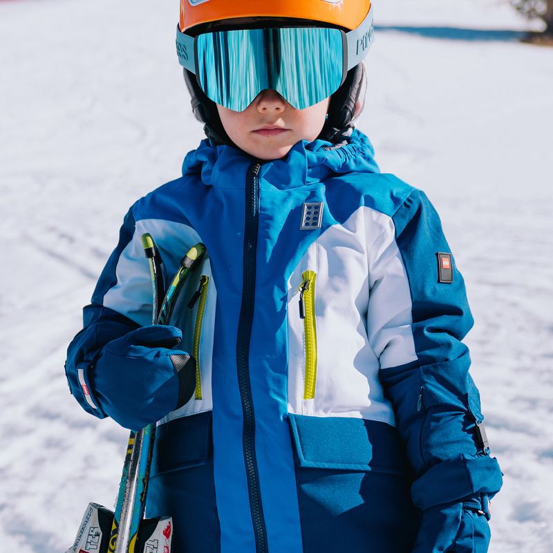 Children's ski jacket LEGO Lwjian 713 dark blue 6