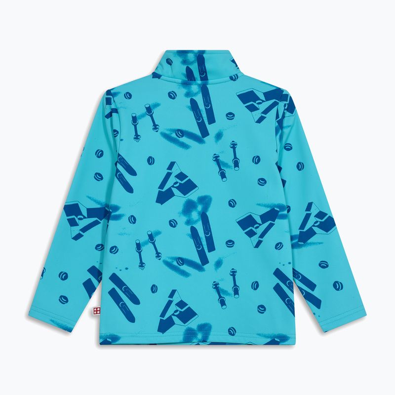 Children's fleece sweatshirt LEGO Lwsian 710 Fleece bright blue 2
