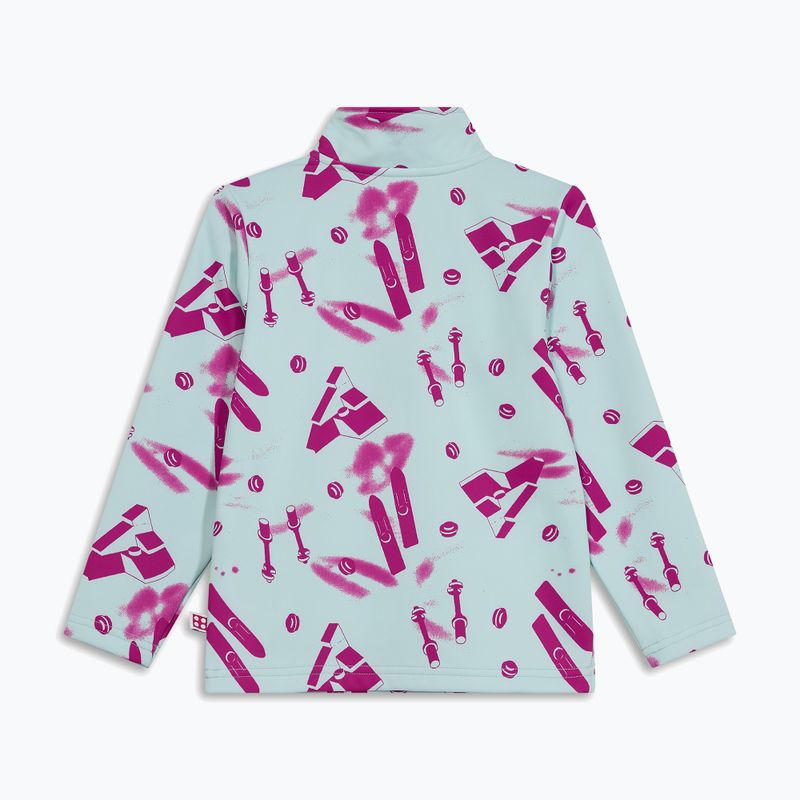 Children's fleece sweatshirt LEGO Lwsian 710 Fleece fuchsia 2