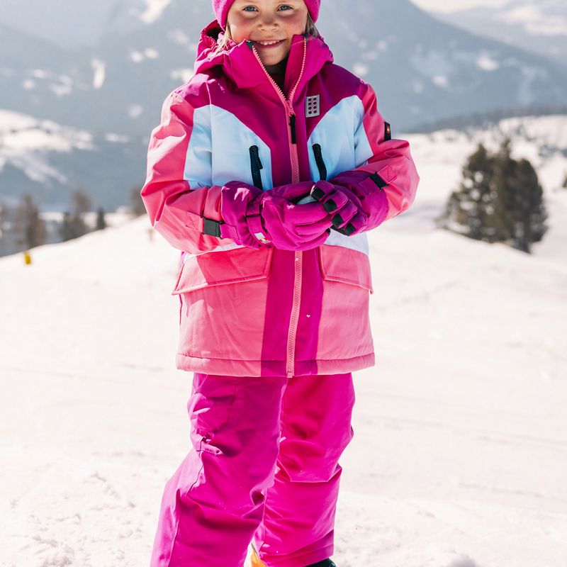 Children's ski trousers LEGO Lwpayton 701 fuchsia 6