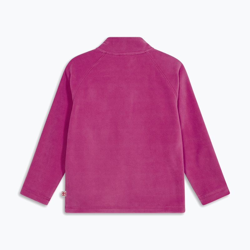 Children's fleece sweatshirt LEGO Lwsinclair 702 fuchsia 2