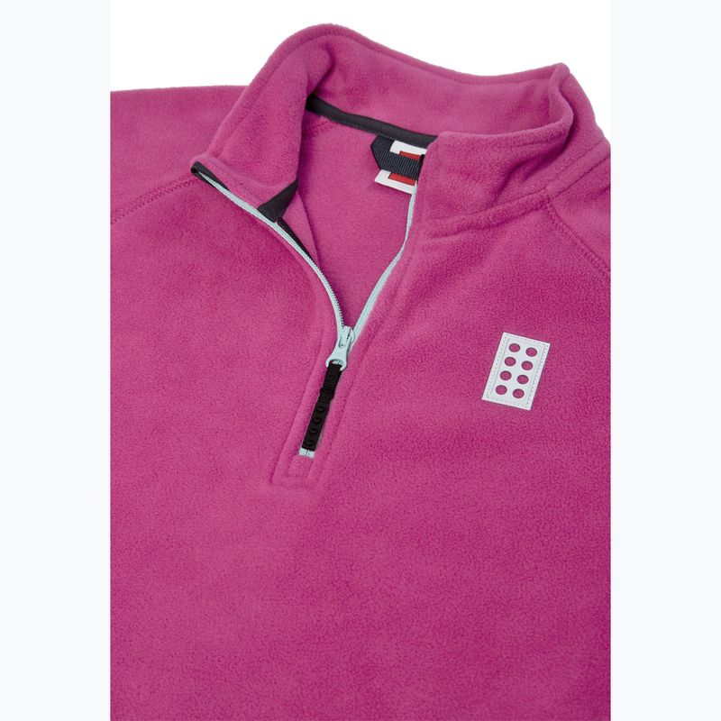 Children's fleece sweatshirt LEGO Lwsinclair 702 fuchsia 3