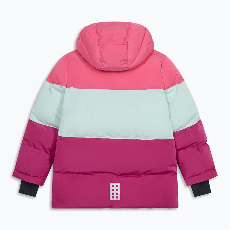 Children's ski jacket Lego Lwjaz 805 pink 2