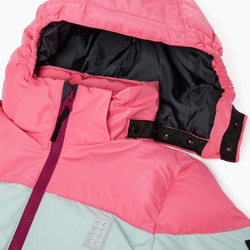 Children's ski jacket Lego Lwjaz 805 pink 3