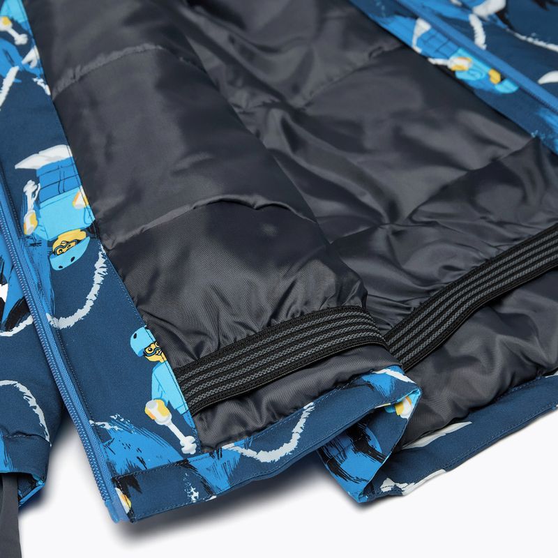 Children's ski jacket LEGO Lwjian 704 dark blue 5
