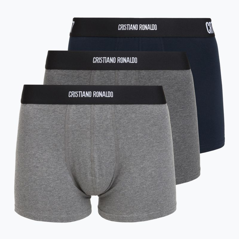 Men's boxers CR7 Basic Trunk 3 pack multicolour
