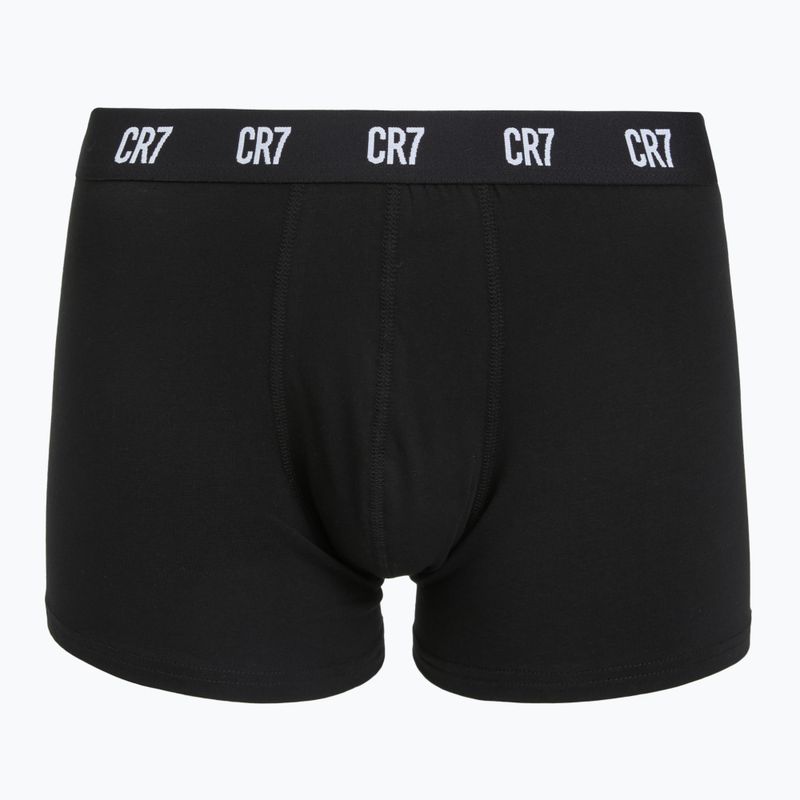 Men's boxers CR7 Fashion Trunk 2 pack black 2