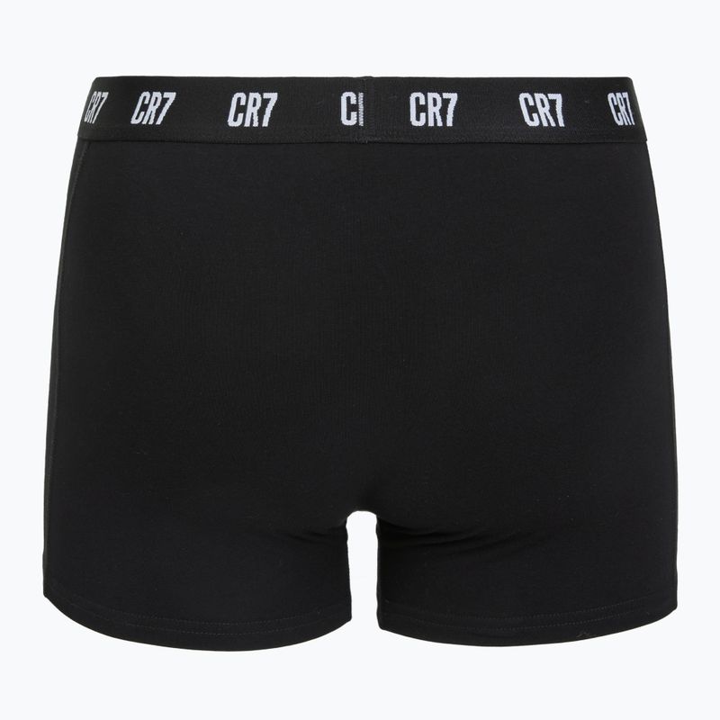Men's boxers CR7 Fashion Trunk 2 pack black 3