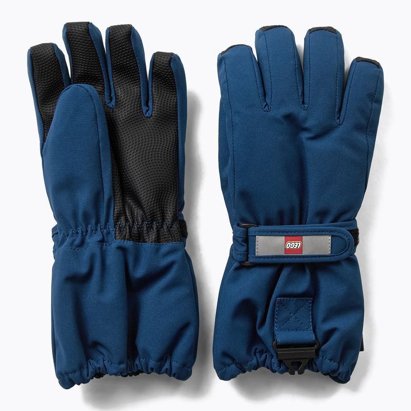 Children's ski gloves LEGO Lwatlin 700 dark blue 2