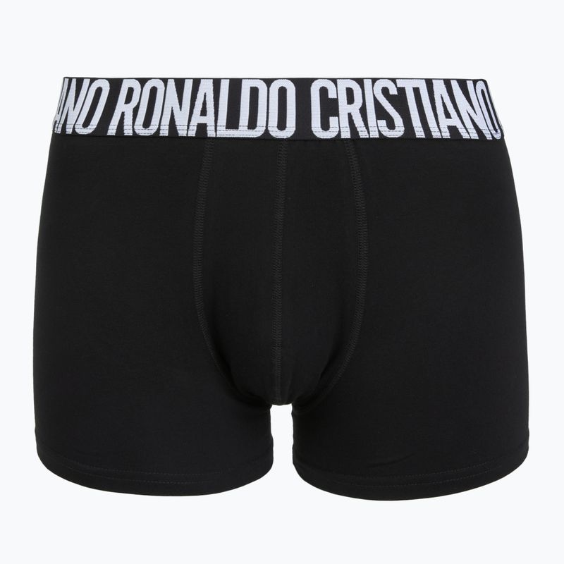 Men's boxers CR7 Fashion Trunk 2 pack black 2