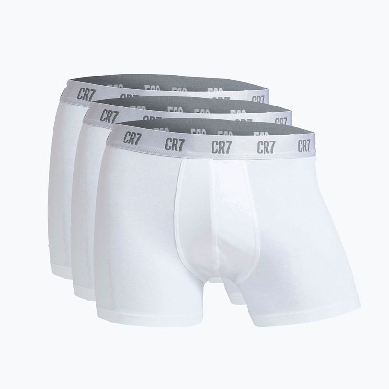 Men's trunks CR7 Basic Trunk 3 pairs white