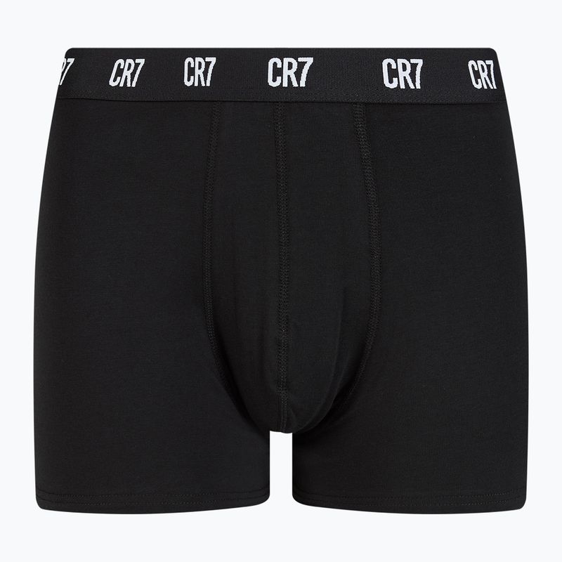 Men's CR7 Basic Trunk boxer shorts 3 pairs black 2