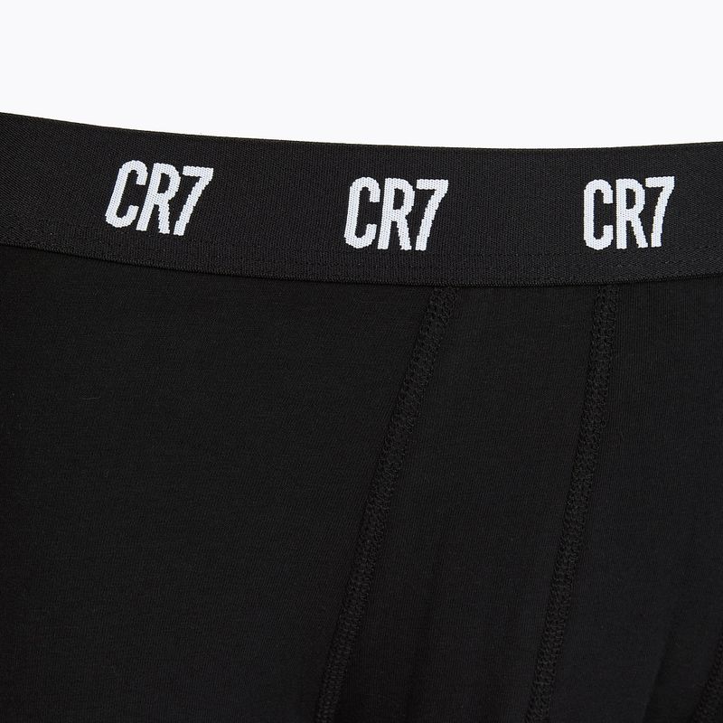 Men's CR7 Basic Trunk boxer shorts 3 pairs black 4