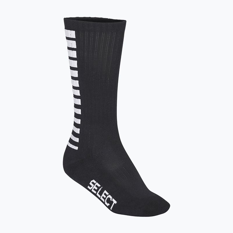 SELECT Striped Long socks black