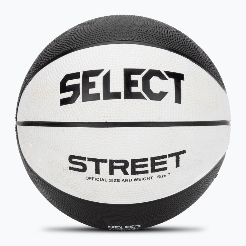 Children's basketball SELECT Basketball Street v23 white/black size 7