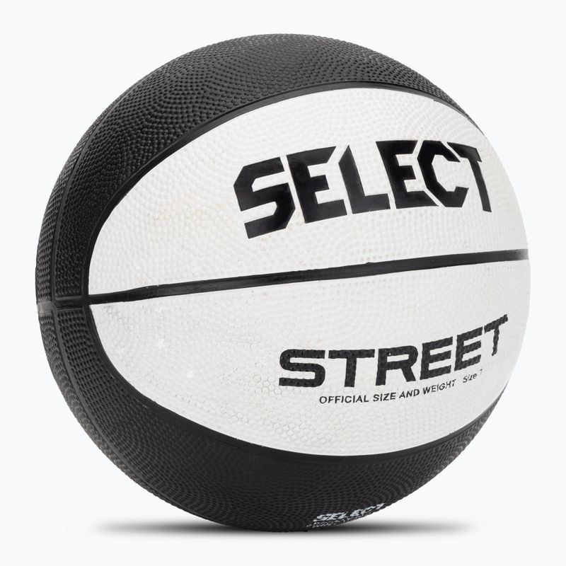 Children's basketball SELECT Basketball Street v23 white/black size 7 2