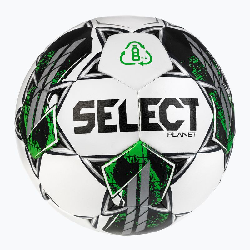 SELECT Planet v23 white/green football size 5