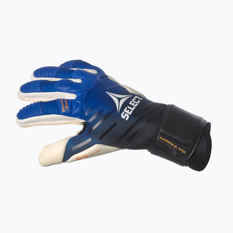 SELECT 93 Elite v23 blue/white goalkeeper's gloves 4