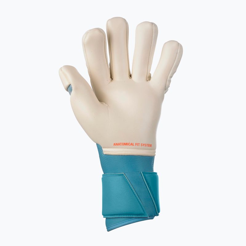 Goalkeeper's gloves SELECT 88 Pro Grip Aqua v23 turquoise/white 3