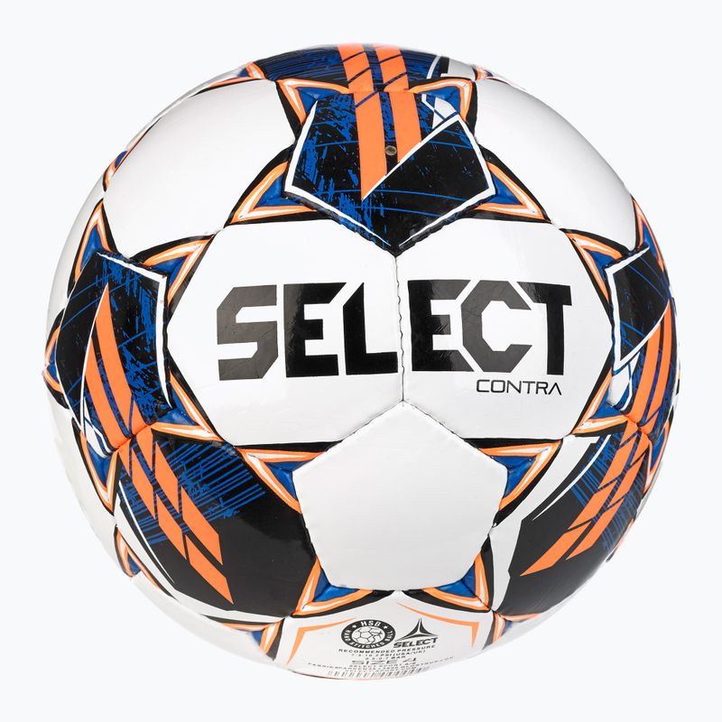 SELECT Contra FIFA Basic v23 white / orange size 4 soccer ball