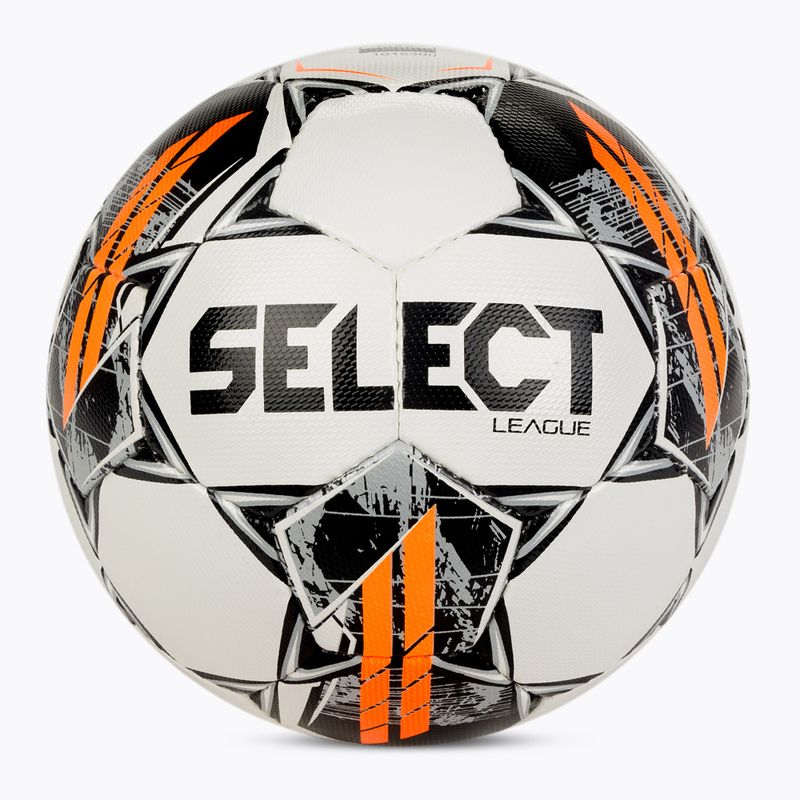 SELECT League football v24 white/black size 5