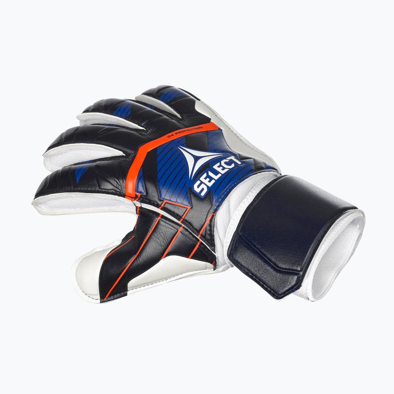 Children's goalkeeper gloves SELECT 04 Protection v24 blue/white 4