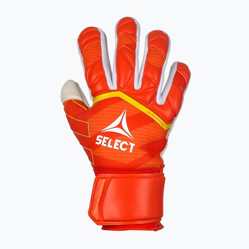 SELECT 34 Protection v24 orange/white children's goalkeeper gloves 2