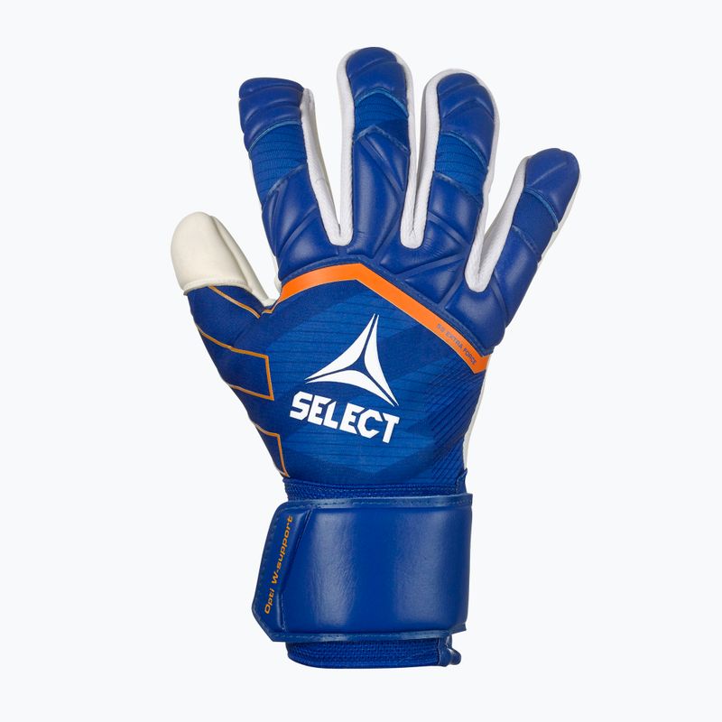 SELECT 55 Extra Force v24 blue/white goalkeeper's gloves 2