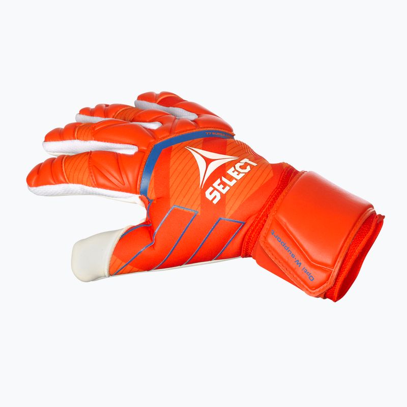 SELECT 77 Super Grip v24 orange/white goalkeeper's gloves 4