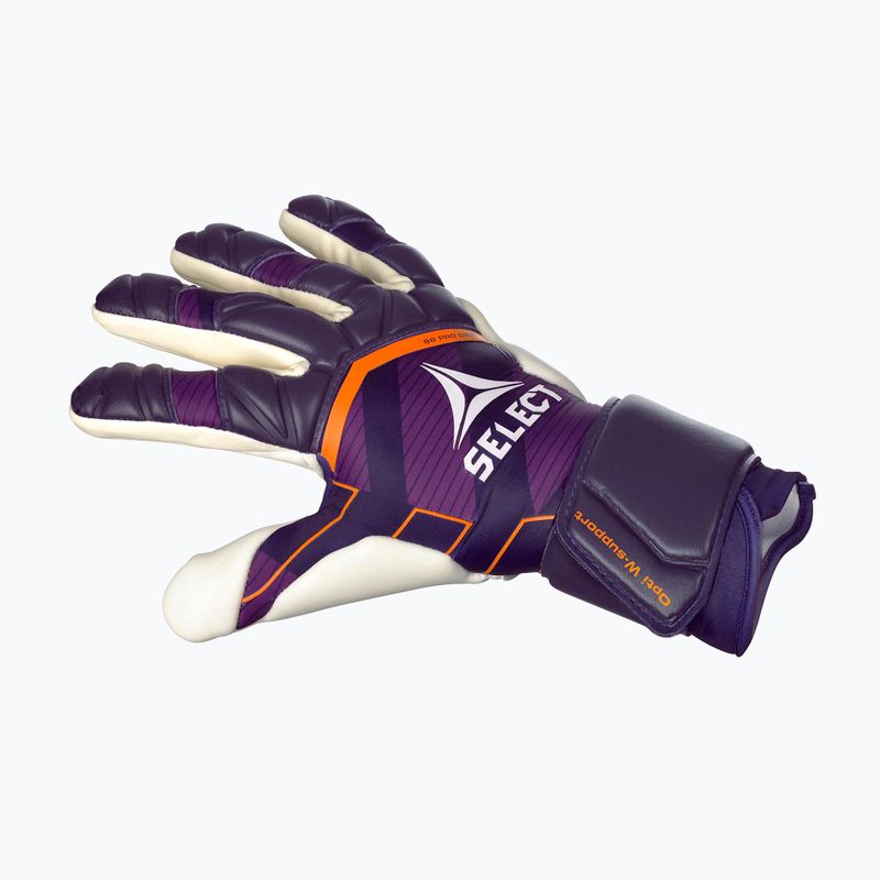 SELECT 88 Pro Grip v24 purple/white goalkeeper's gloves 4