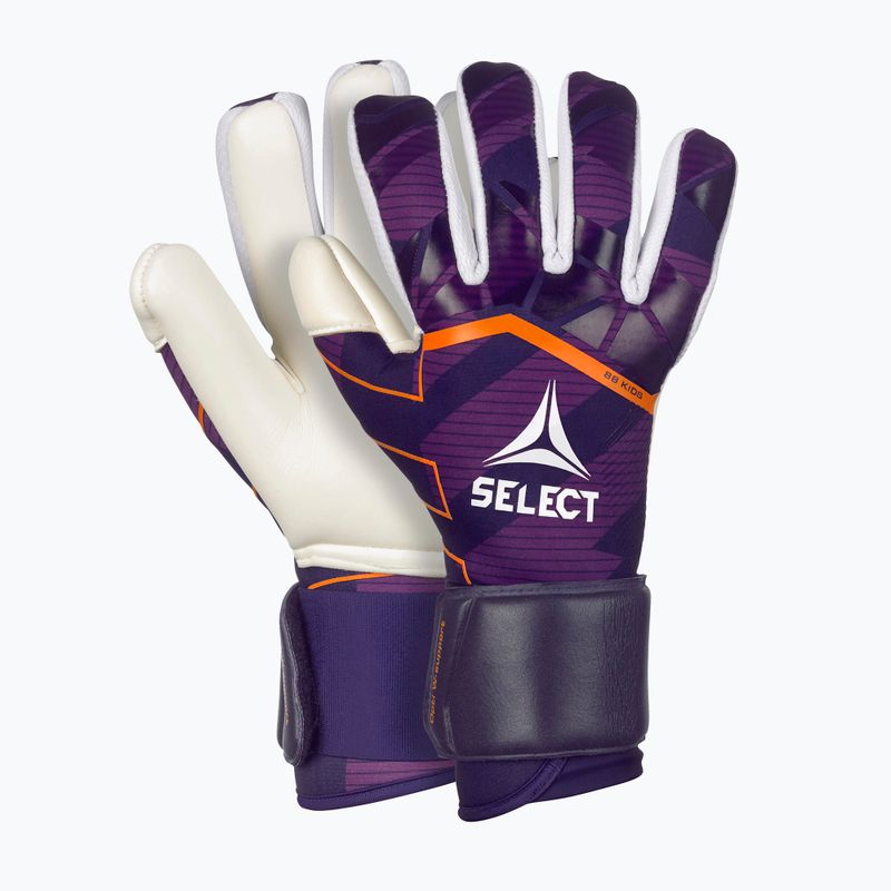 SELECT 88 Kids goalie gloves v24 purple/white