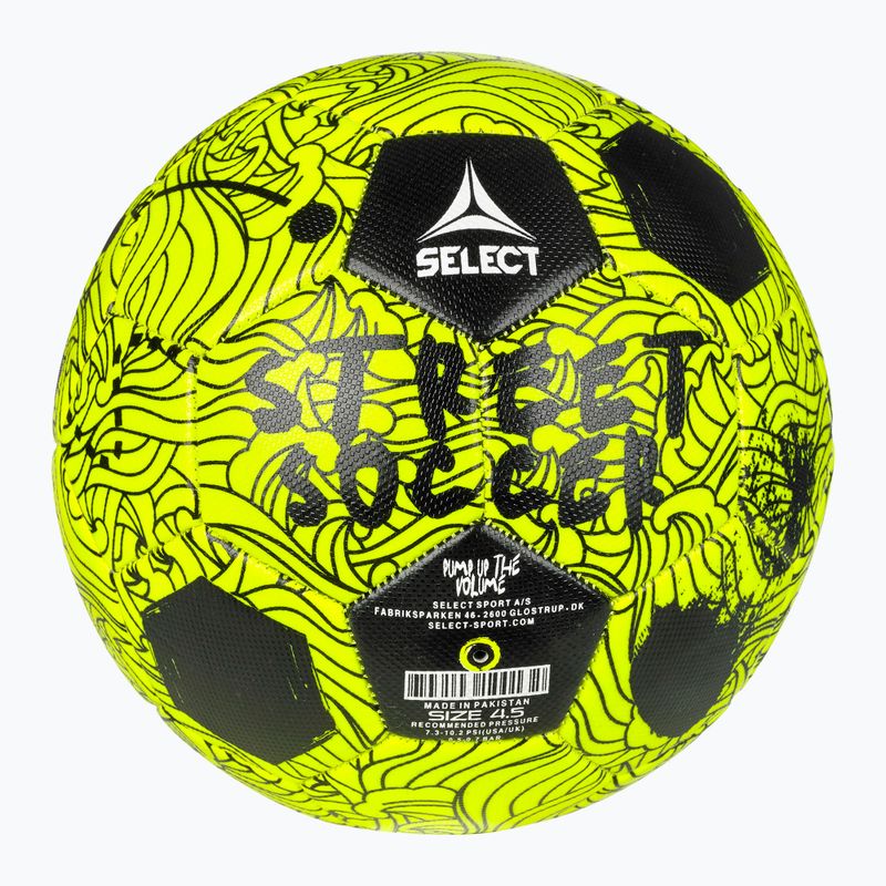SELECT Street Soccer ball v24 yellow/black size 4.5 2