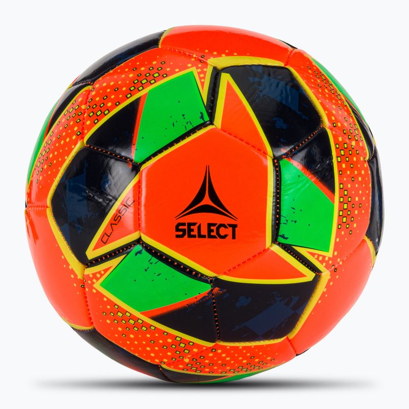 SELECT Classic v24 orange/green football size 4