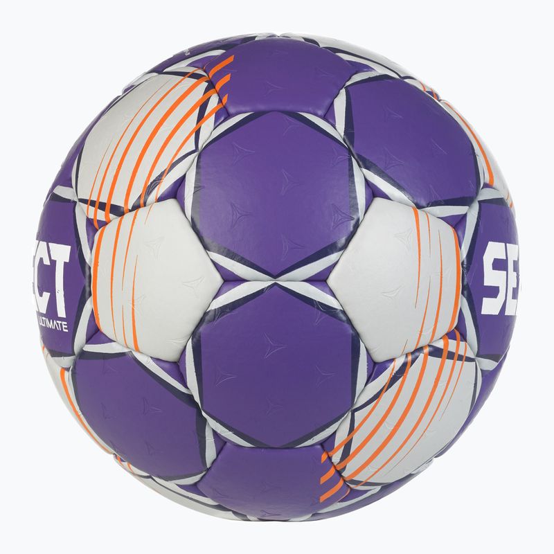 SELECT Ultimate v24 Official EHF handball grey/purple size 2 4