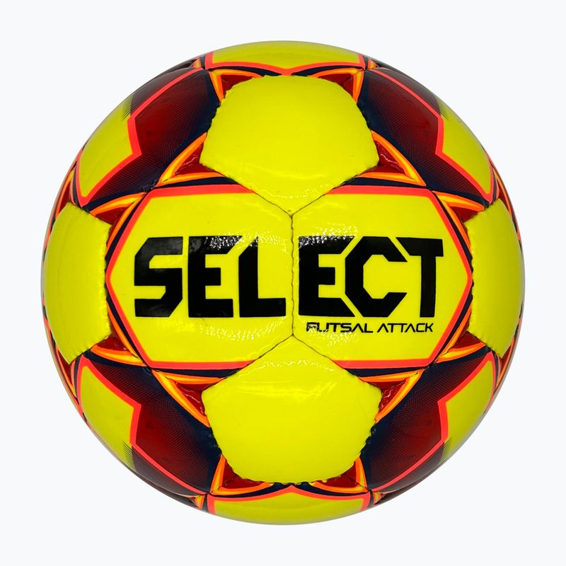 SELECT Futsal Attack football v24 yellow size 4