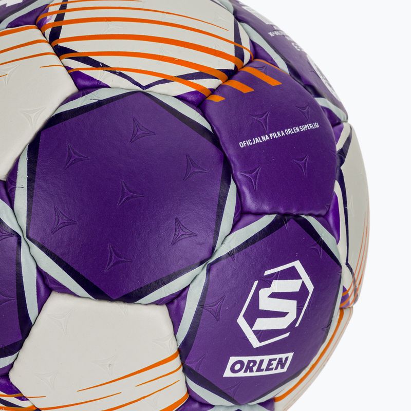 SELECT Ultimate Replica Orlen Superliga handball v24 EHF grey/purple size 3 4