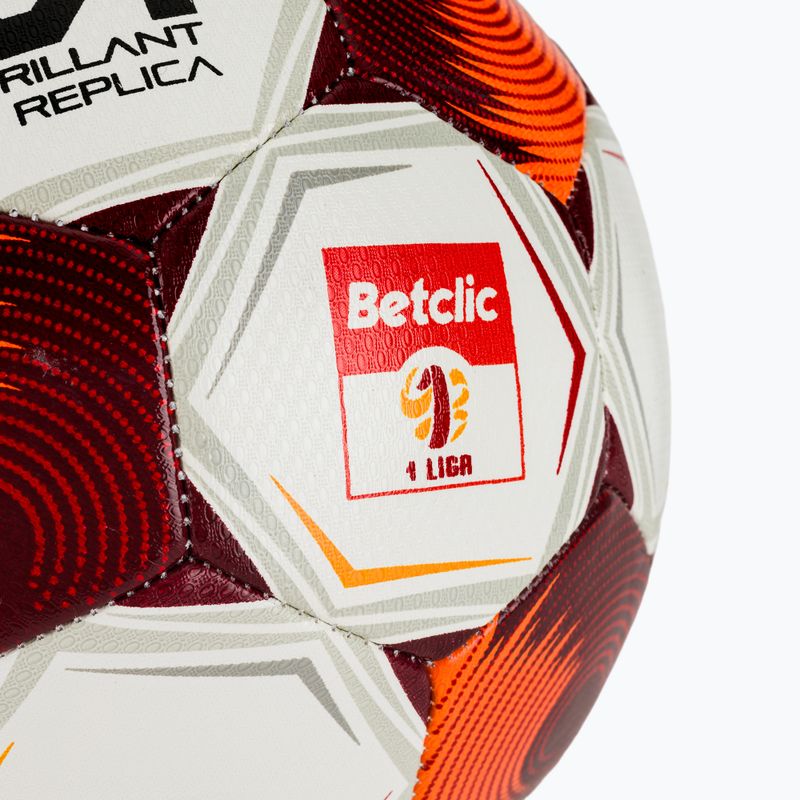 Football SELECT Brillant Replica Betclic v25 white/red size 4 2
