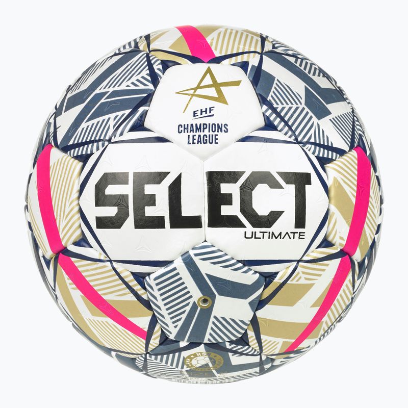 Handball SELECT Ultimate EHF Champios League LM V26 Replica rozmiar 2 white/red 2
