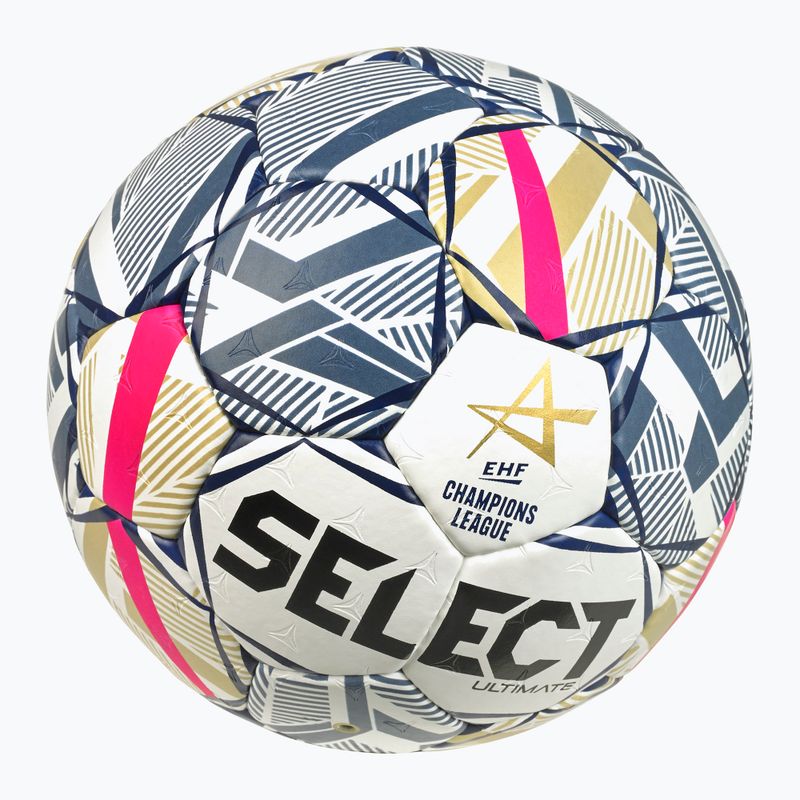 Handball SELECT Ultimate EHF Champios League LM V26 Replica rozmiar 2 white/red 4