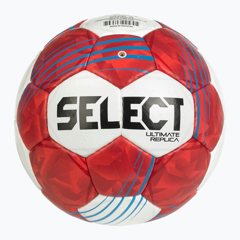 Handball SELECT Ultimate EHF V26 Official rozmiar 0 white/blue/gold 2