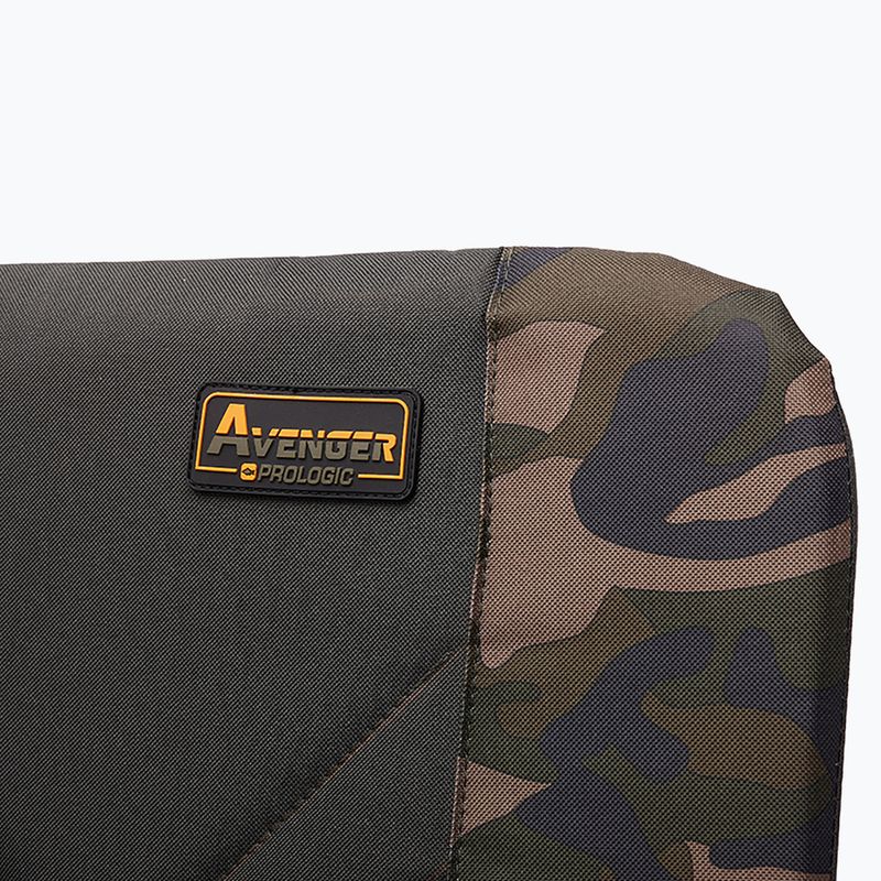 Prologic Avenger Relax Camo Chair W/Armrests & Covers grey-green PLB027 2