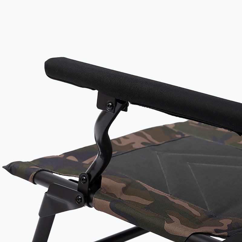 Prologic Avenger Relax Camo Chair W/Armrests & Covers grey-green PLB027 3