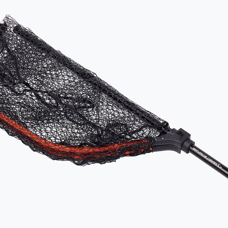 Savage Gear Twist & Fold Net spinning landing net black 71108 4